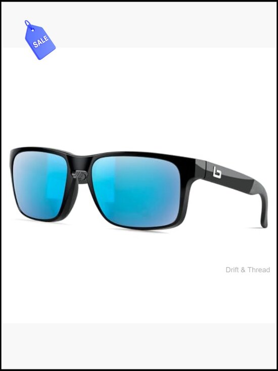 Square Unisex Sunglasses Corning Glass UV400 Polarized Nylon Spring Hinge main image 4